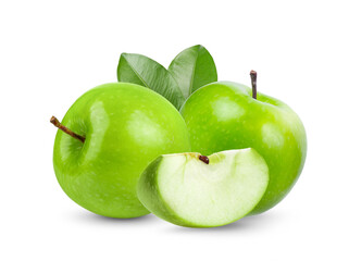 geen apple isolated