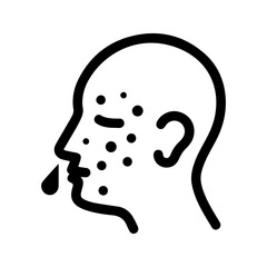 Immunology icon, vector and glyph