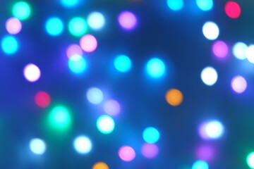 Light blue background with lots of colors and looks interesting