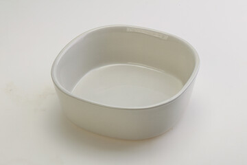 White proclean bowl for serving