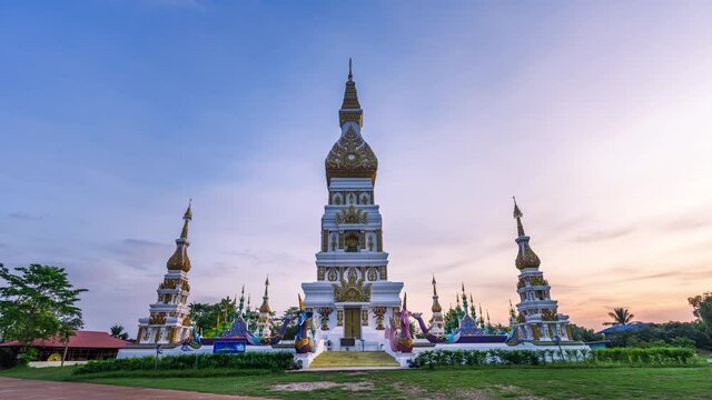 Wat Phra that Phon sawan temple at Phonsawan district Nakhonphanom province,Thailand.