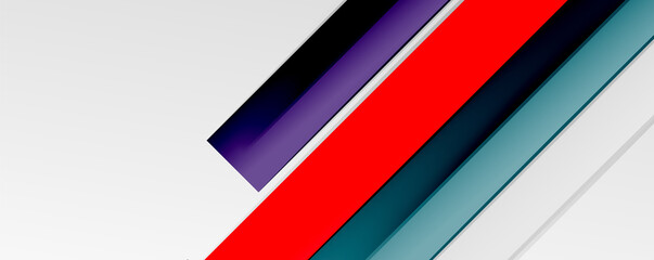 Color abstract lines trendy geometric background for business or technology presentation, internet poster or web brochure cover, wallpaper