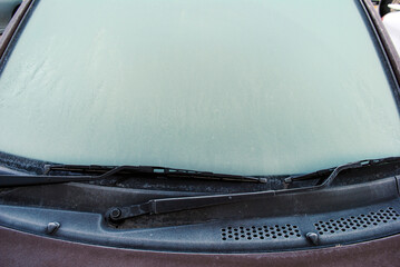 Obraz premium 凍った窓