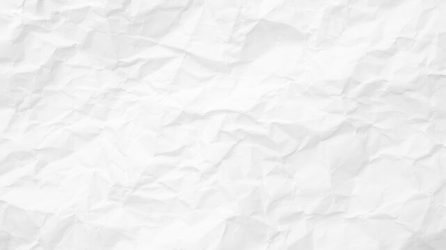 White Paper Texture background. Crumpled white paper abstract shape background with space paper recycle for text