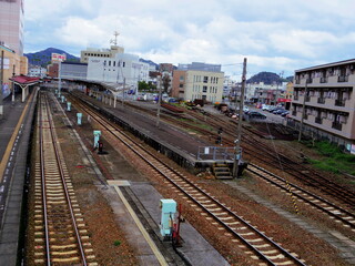 Fototapeta premium 愛媛宇和島駅