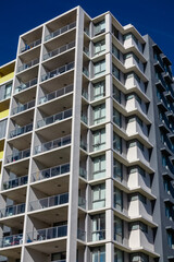 Apartment building in inner Sydney suburb NSW Australia