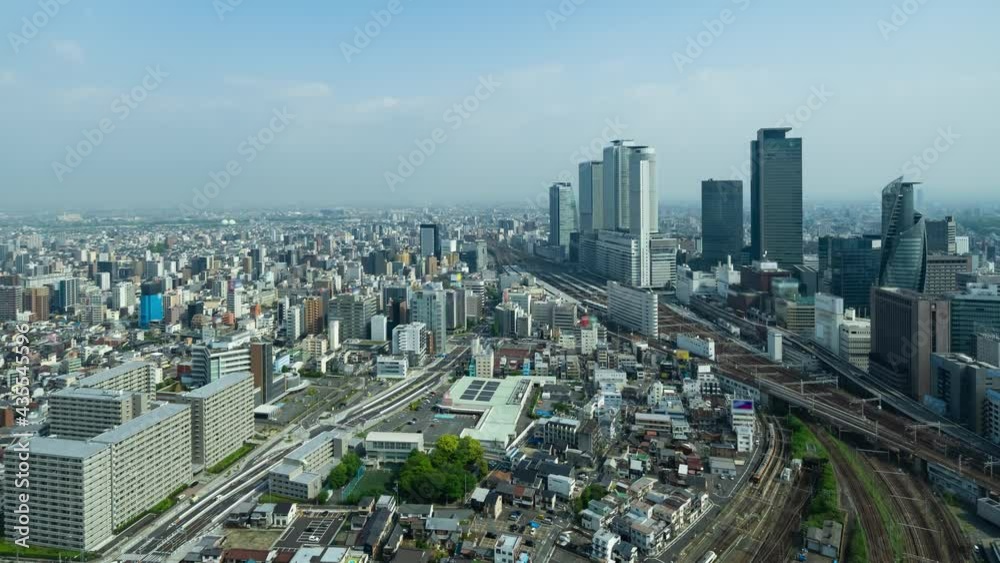 Aufkleber 都市の景観　タイムラプス　ティルトアップ