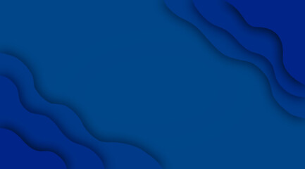 波型曲線のフレーム、レイヤー、グラデーション