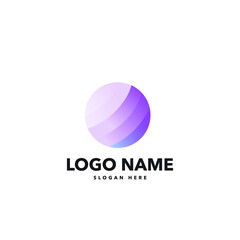o letter modern logo design