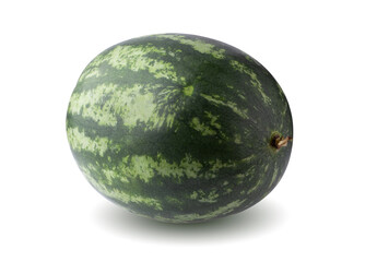 Slices of Ripe Watermelon on a Plate. Triangular watermelon slices. Healthy food concept