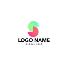 S letter modern logo design - s letter logo - s logo