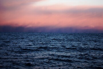 Fototapeta premium Mittagssonne im Polarwinter