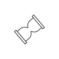 Sandglass icon, stock  illustration
