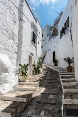 Glimpses of ancient Puglia. The white city. Ostuni.