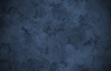 dark blue abstract acrylic background with brush strokes and splashes	