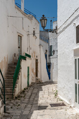 Glimpses of ancient Puglia. The white city. Ostuni.