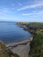 Orkney Isles Landscape Liddel with Rocks and Sea