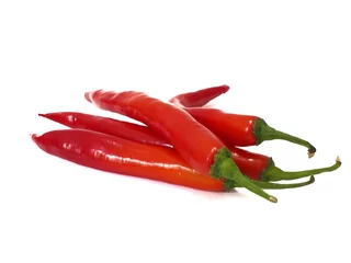 Fotobehang Red hot chili peppers © Kampanat