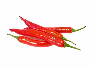 Fotobehang Red hot chili peppers © Kampanat