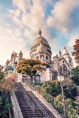 Sacre Coeur basilica in Montmartre, Paris