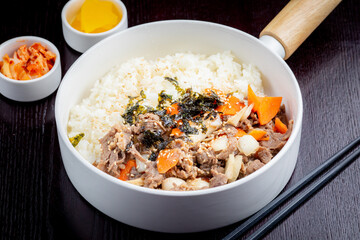 bulgogi over rice