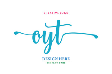 OYT lettering logo is simple, easy to understand and authoritative