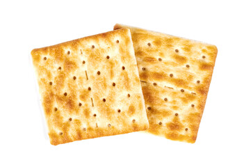 Cracker bread isolated on a white background
