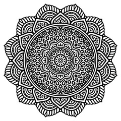 Ornamental luxury mandala pattern, Mandala. Round Ornament Pattern