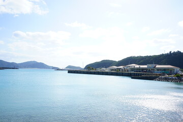 日本 沖縄 那覇 座間味港