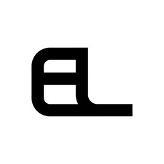 Illustration Vector Graphic of Modern EL Letter Logo. Perfect to use for Technology Company