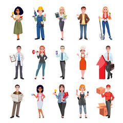 Obraz premium People of different professions
