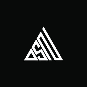 D S N letter logo creative design. DSN icon