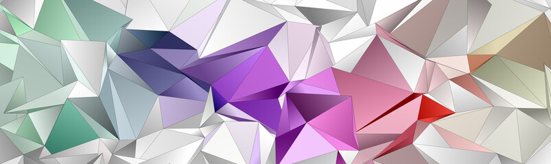 Obraz premium Abstract Low-Poly background. triangulated texture. Design 3d. Polygonal geometrical pattern. Triangular modern style