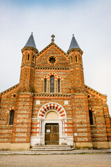 Fototapeta premium Église Saint-Jean Baptiste de Roybon