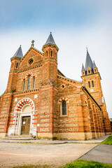 Obraz premium Église Saint-Jean Baptiste de Roybon