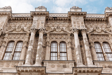 Ancient architecture and details, patterns on the streets of Istanbul
