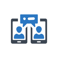 Online conference icon