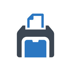 Printer equipment icon
