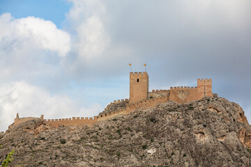 Castle of Sax built on the XII century by the Muslims in the province of Alicante, Spain