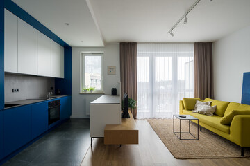 Contemporary apartment interior