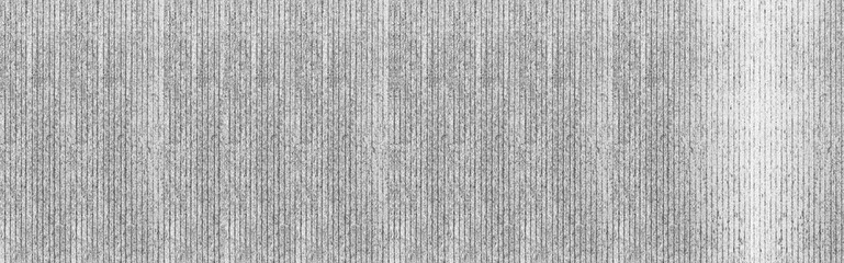 Panorama of White modern cement wall with lines  pattern and background seamless