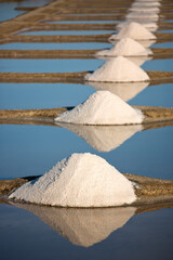 Ts de sel en France dans les marais salant de Gu&eacute;rande ou de Noirmoutier.