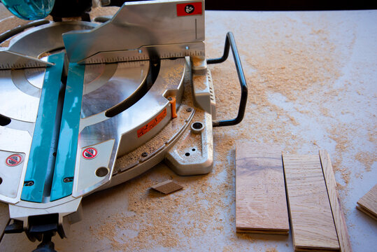 Industrial Miter Saw for Floor