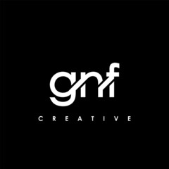 GNF Letter Initial Logo Design Template Vector Illustration