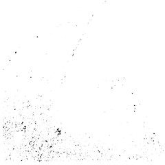 Ink spot grain texture vector. Dust overlay disaster grain. Black paint splatter background, dirty, poster for your design.