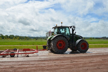 Naklejka premium Courses hippiques hippodrome de Gournay en Bray