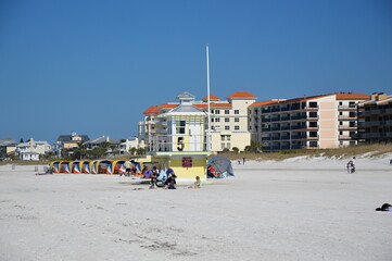 Strand am Golf Von Mexico, Clearwater Beach, Florida
