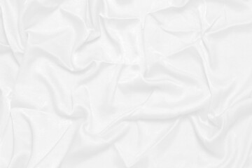 white cloth background soft wrinkled fabric patrem and surface