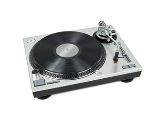 turntable, isolated on white background