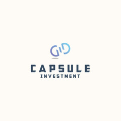 capsule logo vector